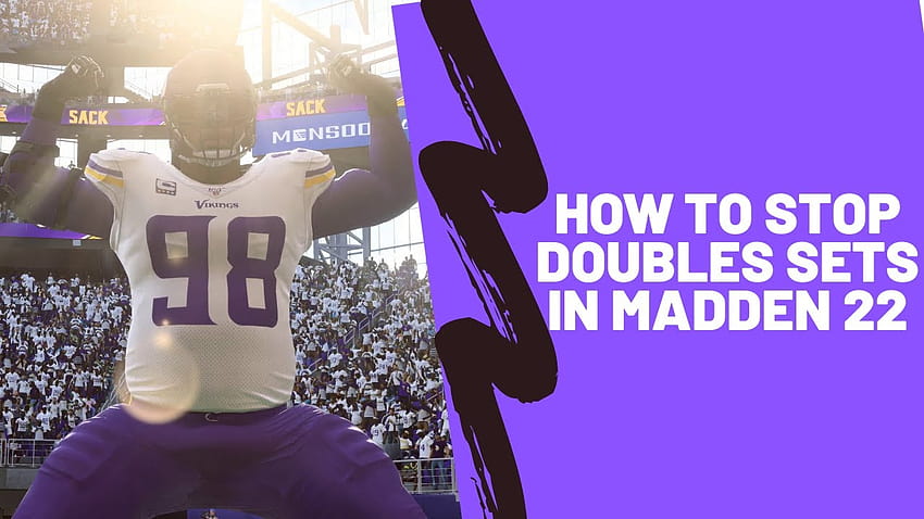 The *BEST* Way To Defend Any 2x2 Doubles Set In Madden 22 HD wallpaper