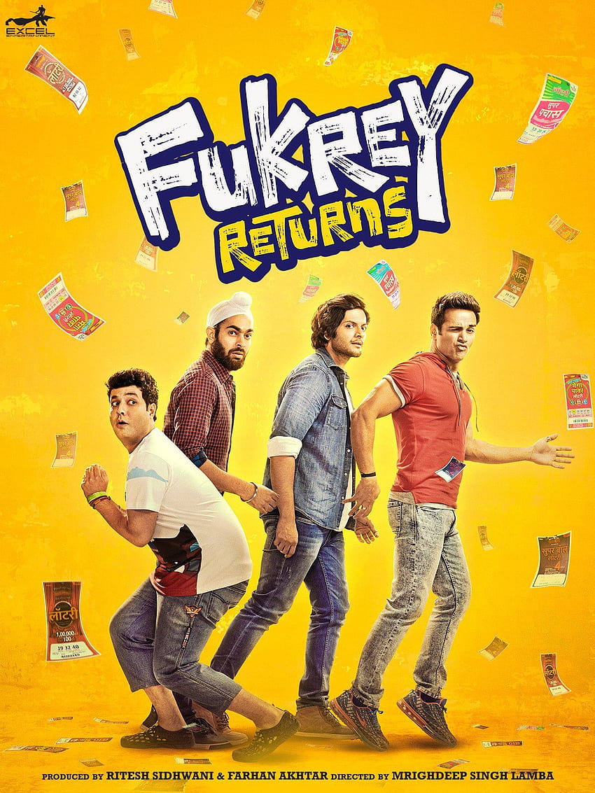 Гледайте Fukrey Returns HD тапет за телефон