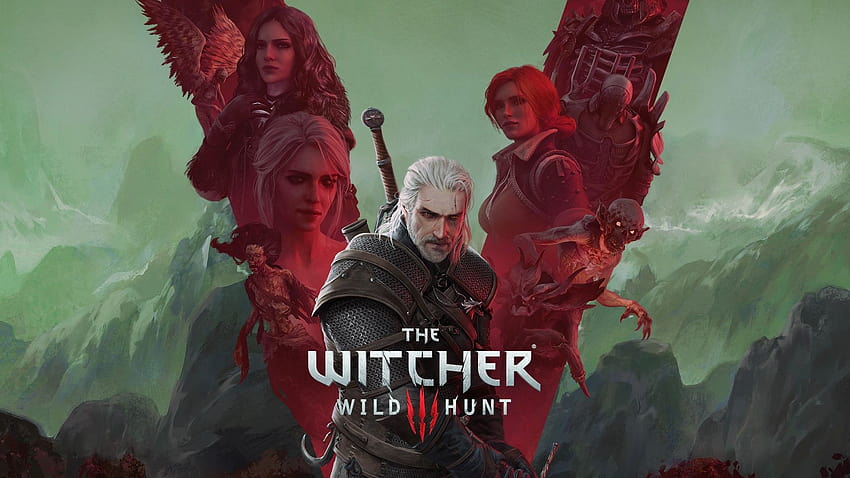 The Witcher 3: Wild Hunt – 5th Anniversary – PS4 HD тапет