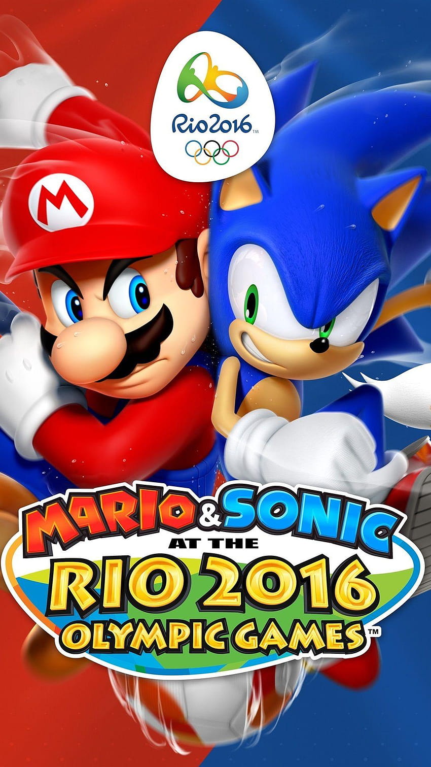 Mario and Sonic at the Rio 2016 Olympic Games 1080x1920 iPhone 8/7/6, mario sonic at the rio 2016 olympic games HD phone wallpaper