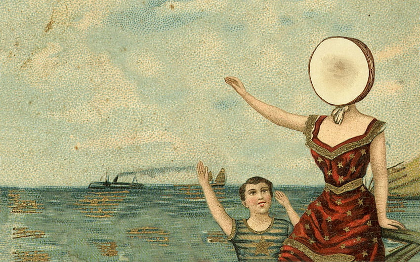Neutral Milk Hotel, In the Airplane Over the Sea, Music, Album covers / and Mobile & papel de parede HD