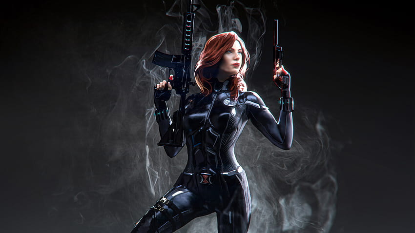 Black Widow Marvel Superhero HD wallpaper