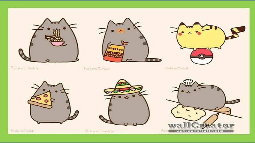 Pusheen Cat, valentine pusheen HD wallpaper | Pxfuel