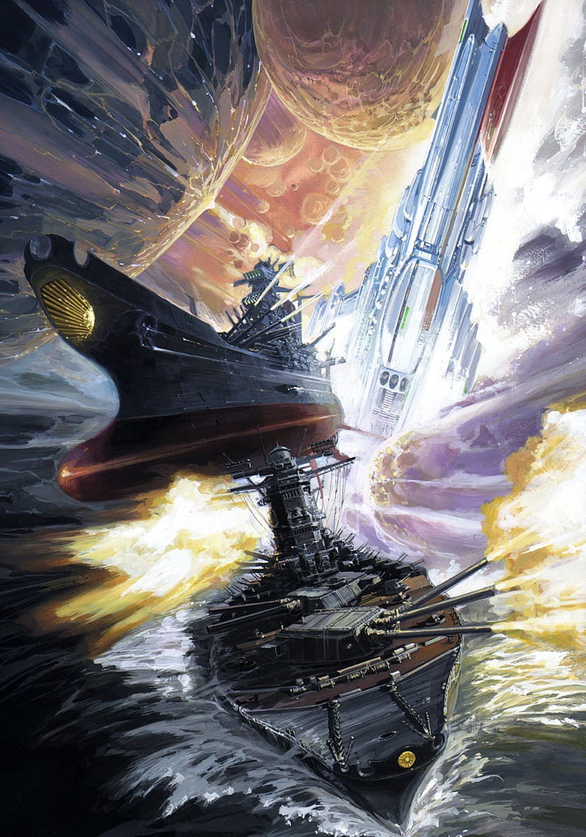130 Battleship yamato 2199 pics. ideas, space battleship yamato HD phone wallpaper