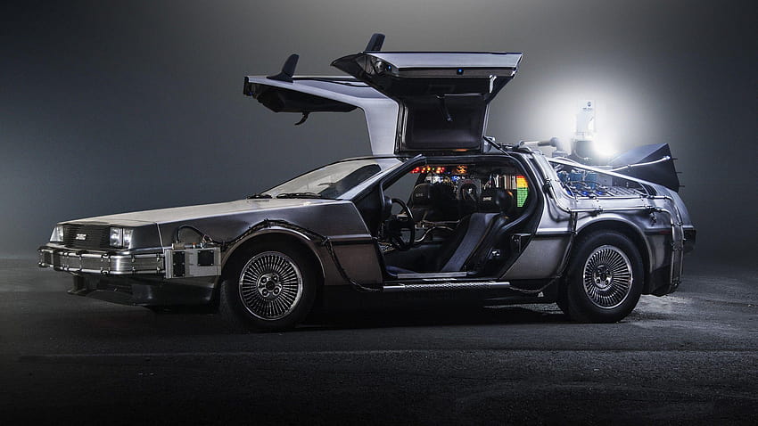 Máquina do tempo DeLorean, De Volta para o Futuro, 2017 papel de parede HD