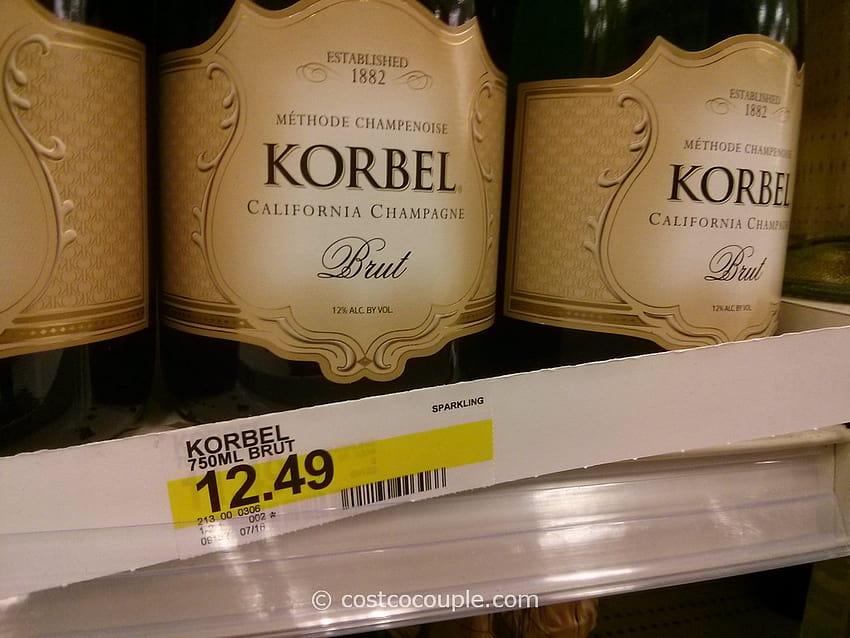 Korbel Brut Champagne - 750ml Bottle : Target