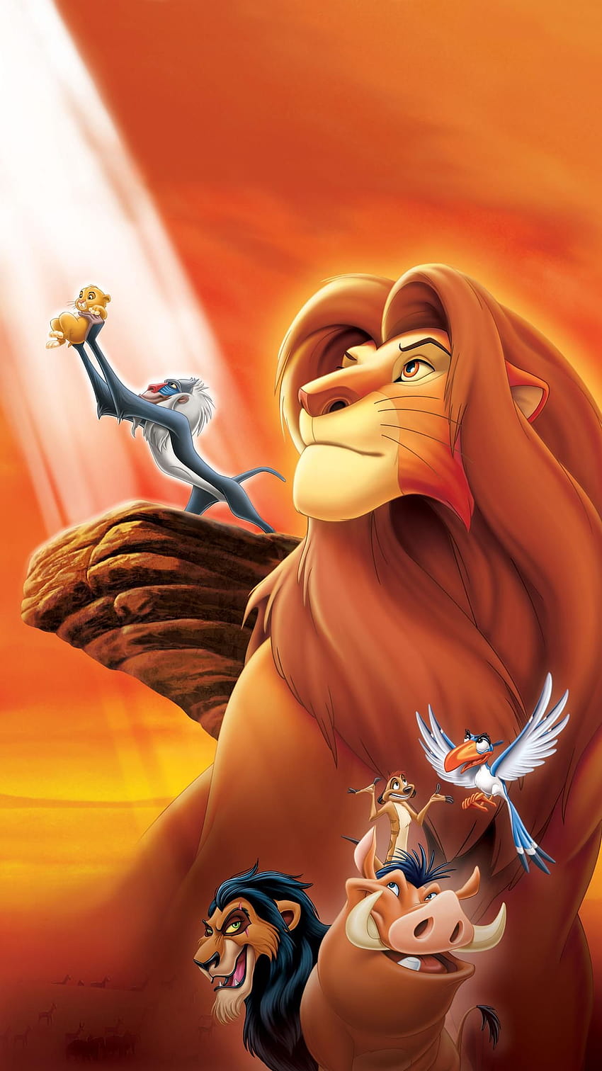 Simba Lion King Cartoon HD phone wallpaper