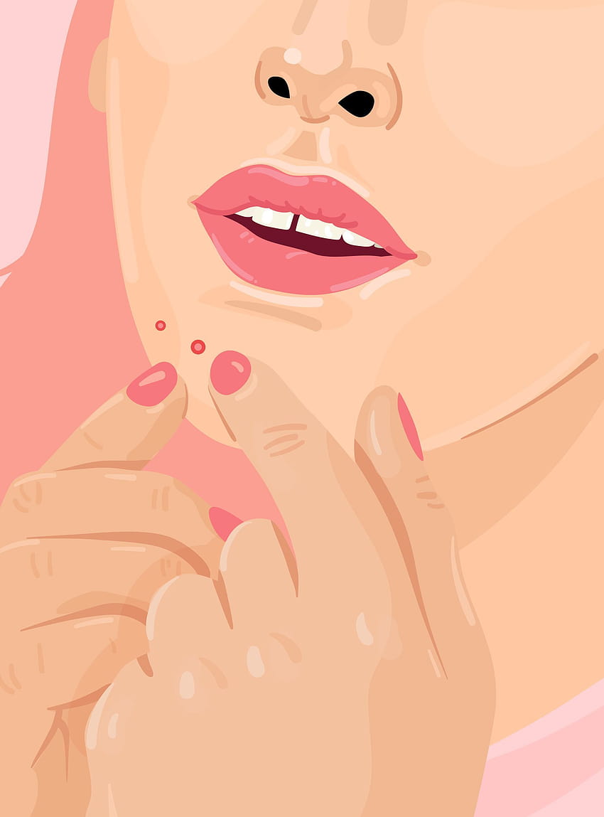 How To Stop Your Acne From Freaking Out This Fall, pimples HD phone wallpaper
