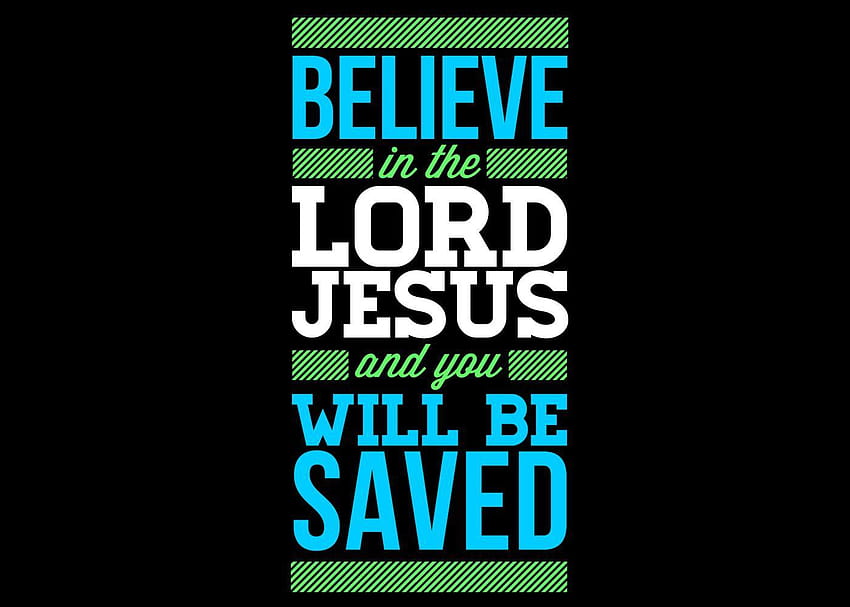 Believe in the Lord Jesus, jesus logo HD wallpaper