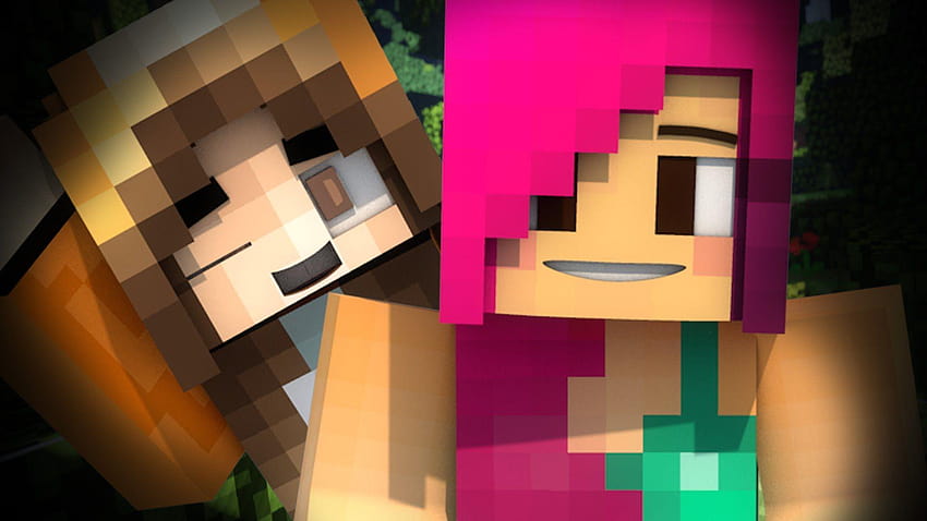 Minecraft Girl, girl skins HD wallpaper