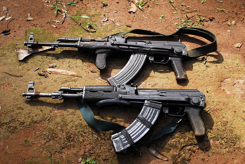 Grupo de armas AK47, armas AK 47 fondo de pantalla
