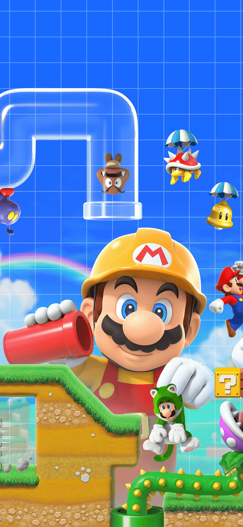 Video Game/Super Mario Maker 2 HD phone wallpaper