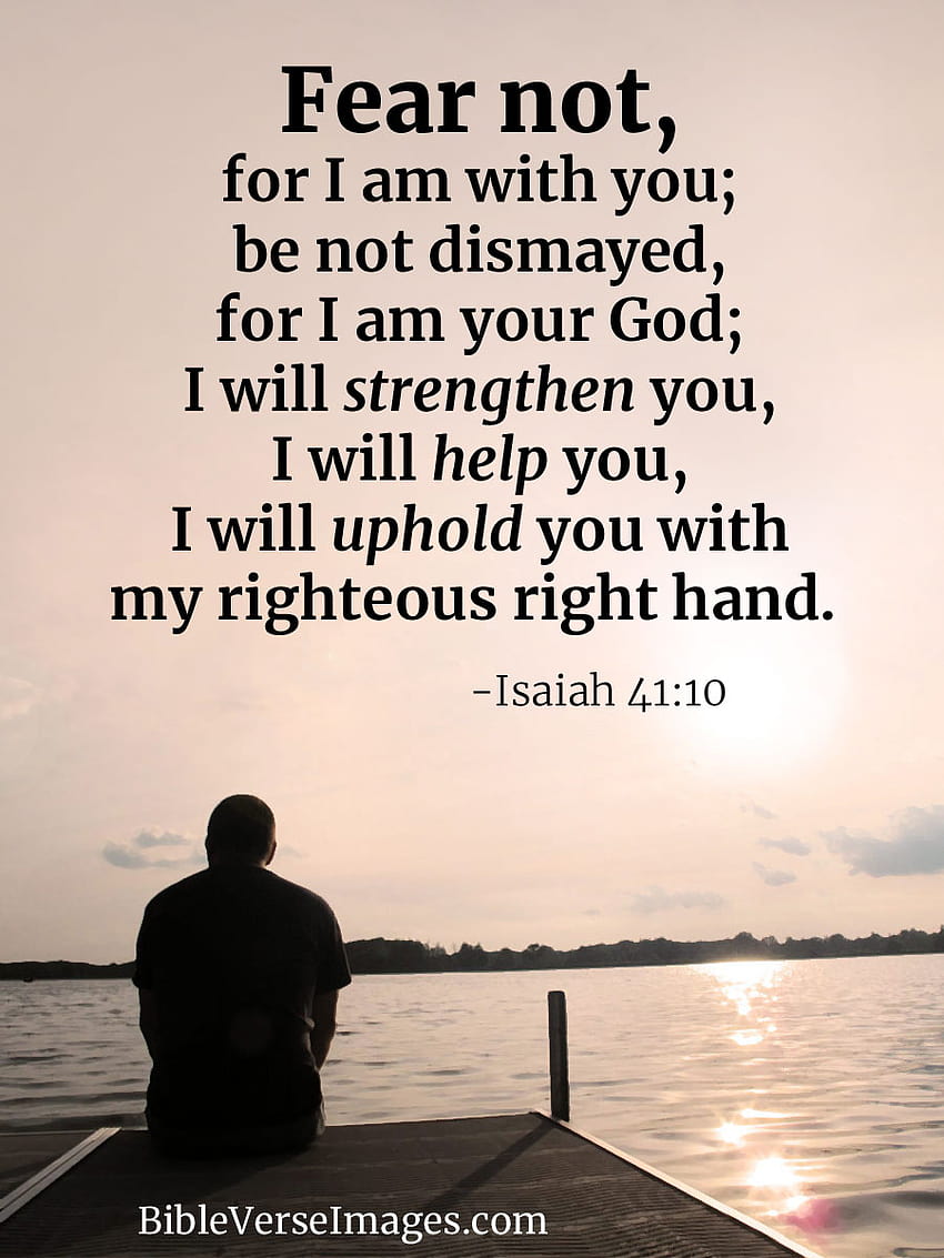 Isaia 41:10 Sfondo del telefono HD