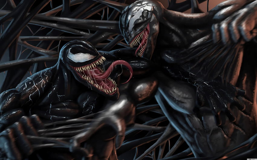 Venom vs. Riot, riot symbiote HD wallpaper