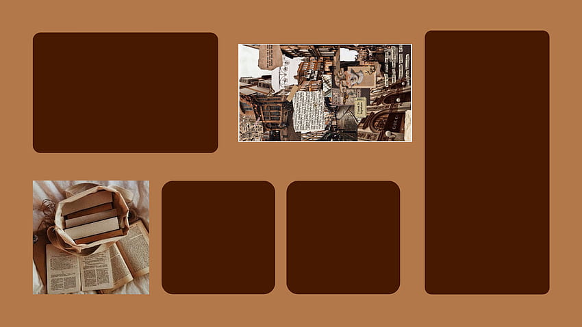 brown organizer 2021, pc aesthetic brown Wallpaper HD