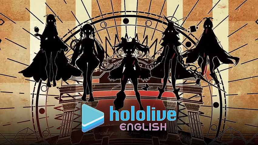 Hololive Council 공개: 곧 데뷔하는 5명의 새로운 영어 VTuber HD 월페이퍼