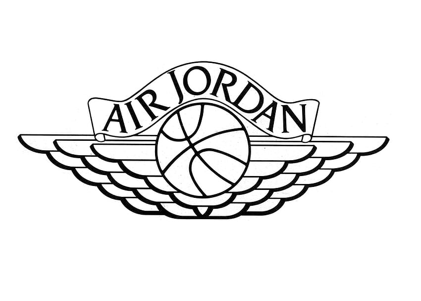 Air Jordan Fluglogo HD-Hintergrundbild