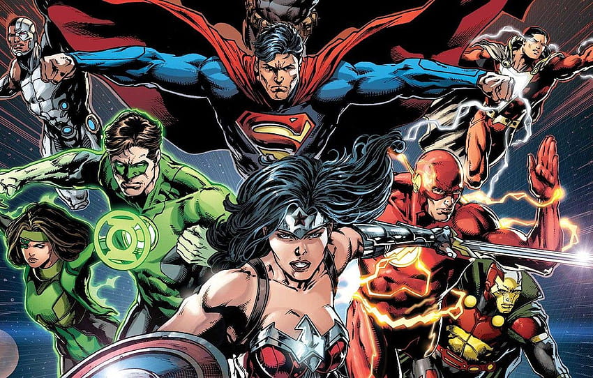 Miecz, bohaterowie, kostium, superman, komiks, bohaterowie, płaszcz, kobiety z zieloną latarnią Tapeta HD