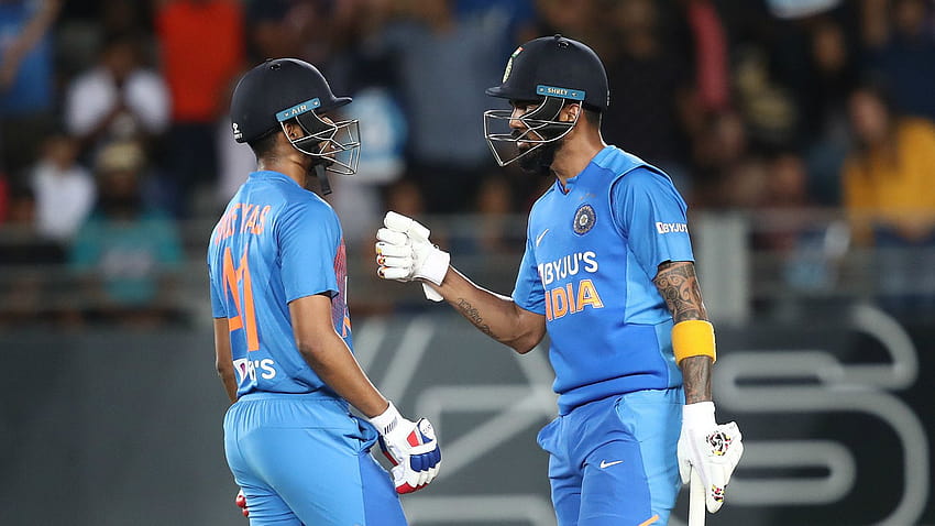 KL Rahul & Shreyas Iyer водят Индия до рутинна победа над Нова Зеландия HD тапет