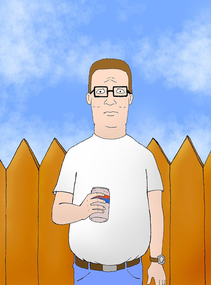 Hank Hill by kilroyart [900x1216] for your, king of the hill 전화 HD 전화 배경 화면