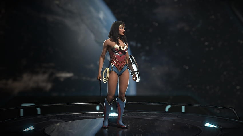 You Can Take Off Wonder Woman S Bracelets Completely With The Right Gear Injustice Wonder