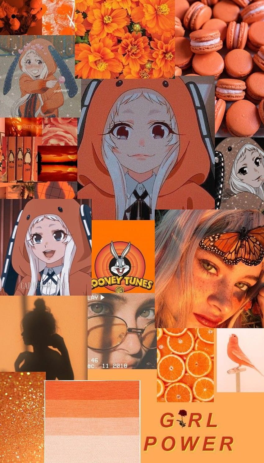 Collage Runa Kakegurui, aesthetic runa HD phone wallpaper