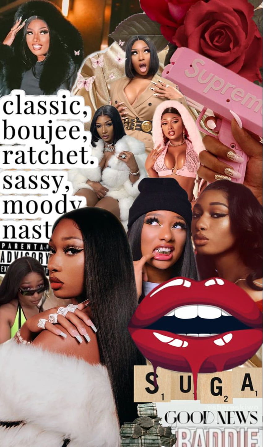 Megan Thee Stallion Aesthetic Collage in 2021 HD phone wallpaper