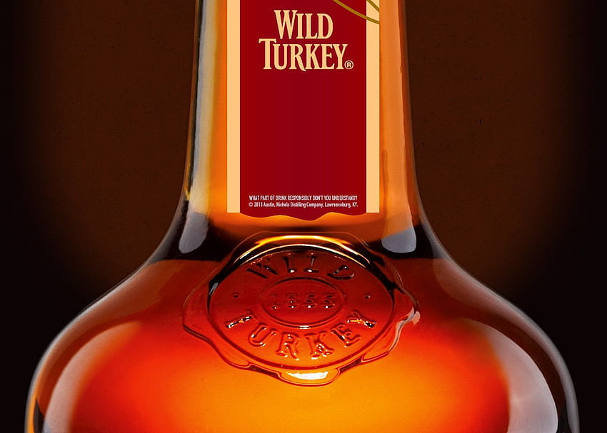 3 Wild Turkey Bourbon Whiskey HD wallpaper
