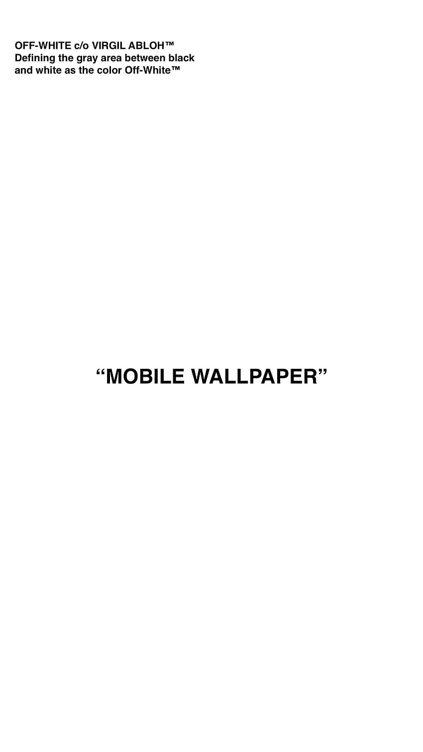Off white phone HD phone wallpaper | Pxfuel