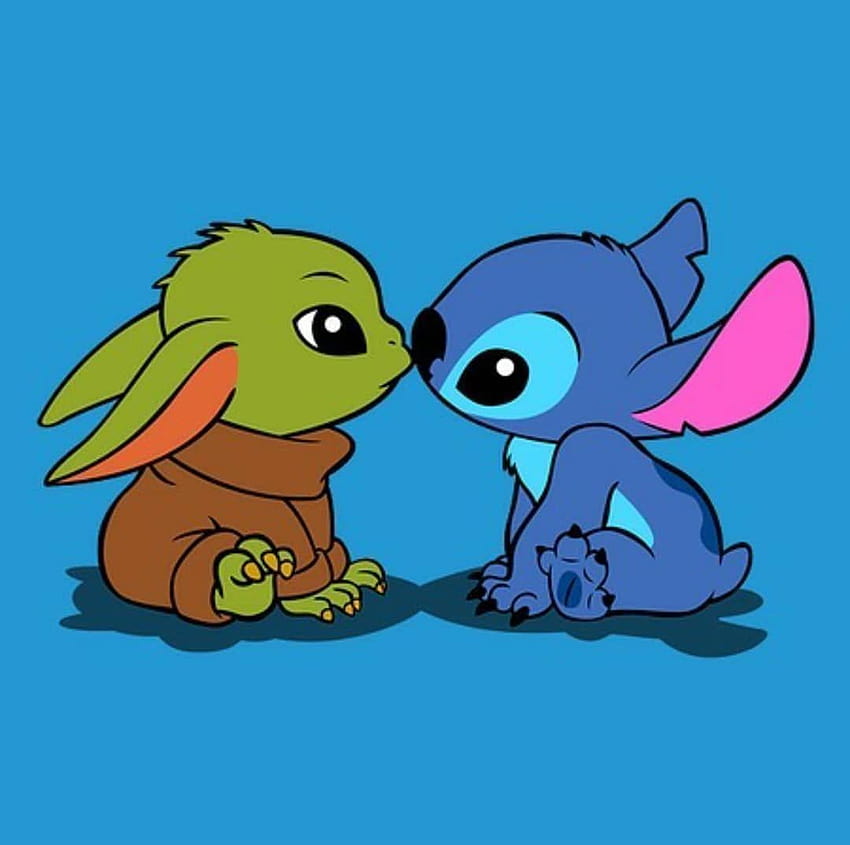 Baby Yoda su Instagram: “, baby stitch Sfondo HD