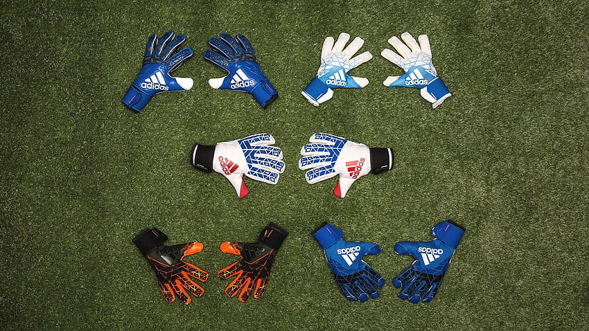Brand new adidas ACE Trans goalkeeper gloves, goalie gloves HD wallpaper