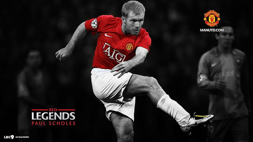 Manchester United Paul Scholes Red Legends : Joueurs, joueur de manchester united Fond d'écran HD