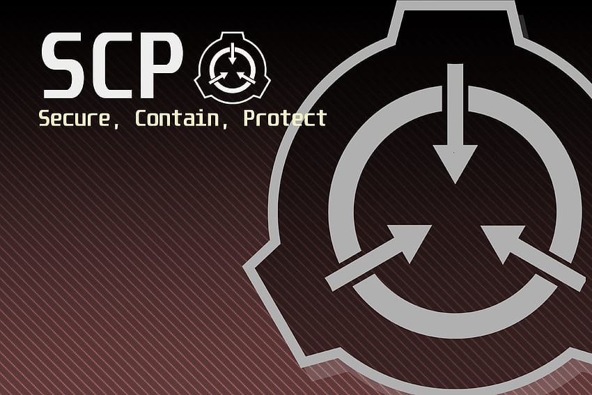Logo Yayasan SCP pada Anjing Wallpaper HD
