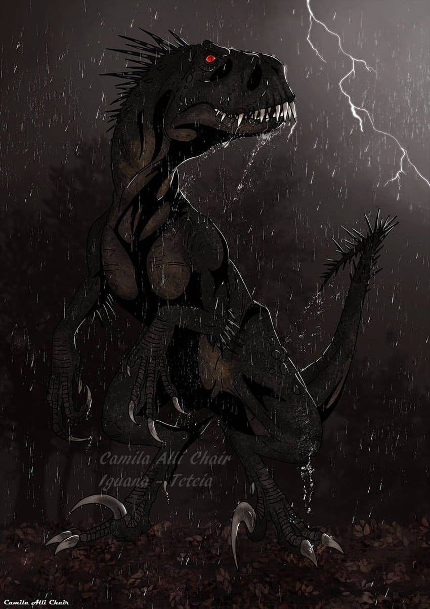 Scorpius rex przez FreakyRaptor, scorpius rex jurassic world ewolucja 2 Tapeta na telefon HD