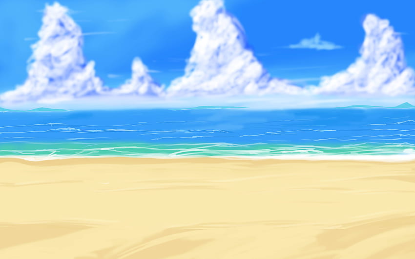 Pixel Beach, pixel summer HD wallpaper | Pxfuel