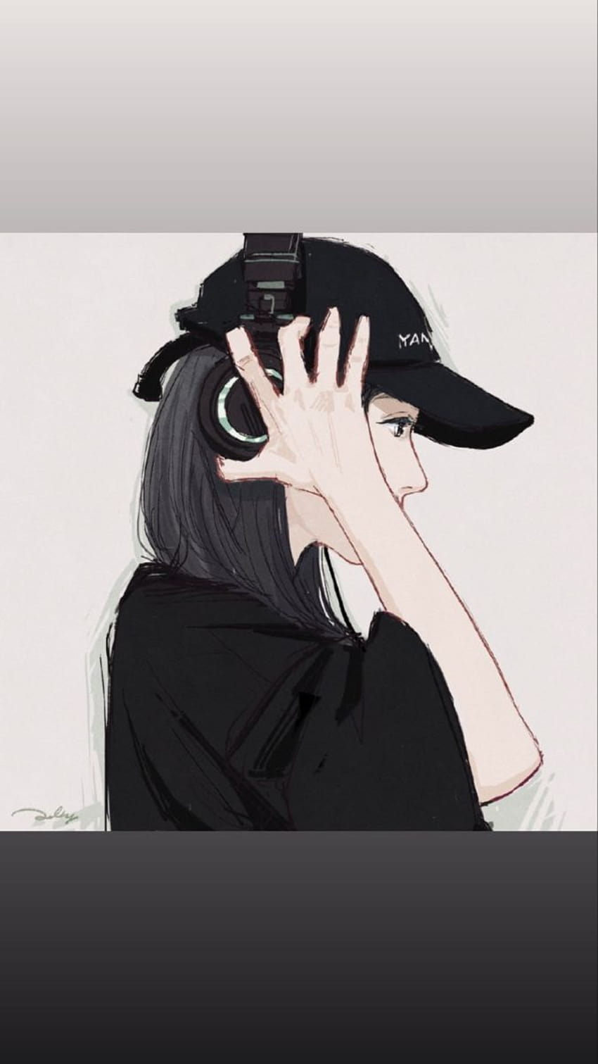 Pin em 喻言, garota de atitude de anime Papel de parede de celular HD