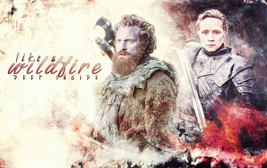 Game of Thrones Tormund Giantsbane & Brienne of Tarth HD wallpaper