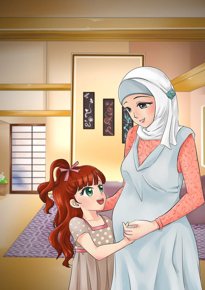 Animated mother and daughter HD wallpapers | Pxfuel
