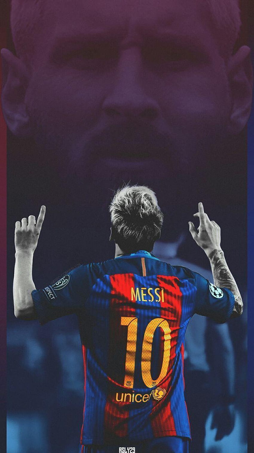 Lionel Messi 2017 Em, messi 3d Papel de parede de celular HD
