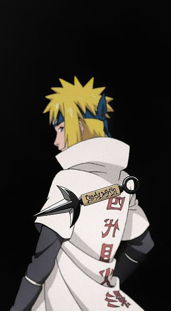 Minato Namikaze, cuarto Hokage, Shippuden, , Naruto, Boruto, relámpago  amarillo, HD phone wallpaper