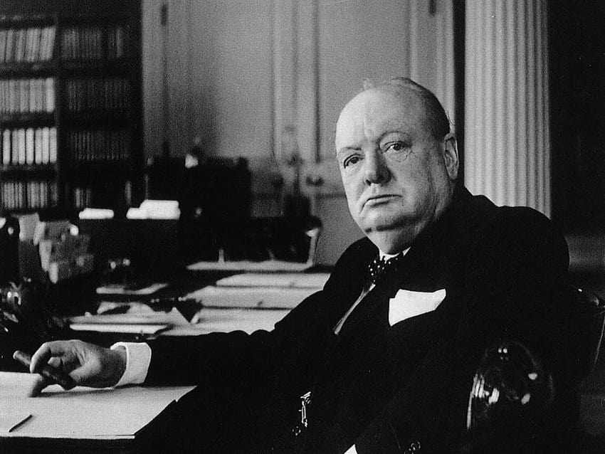 Winston Churchill papel de parede HD