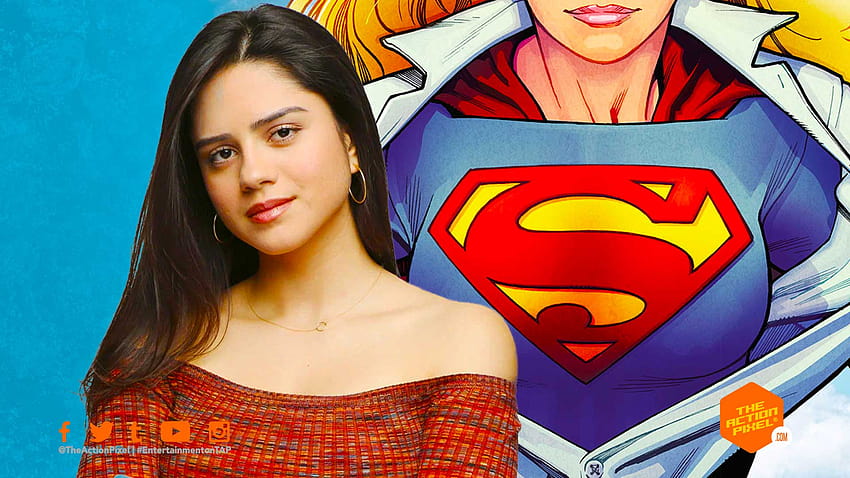 Sasha Calle berperan sebagai Supergirl dalam film 