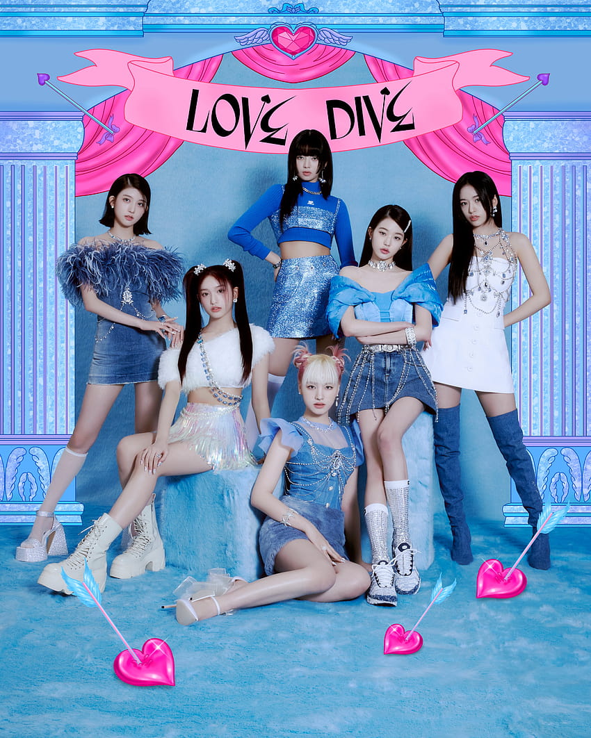 IVE Love Dive Teaser 2, love dive ive fondo de pantalla del teléfono