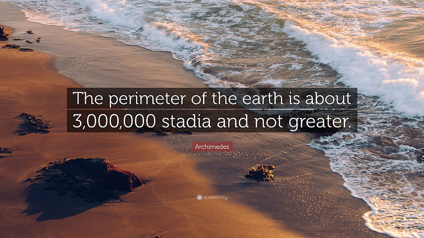 Archimedes Quote: “The perimeter of the ...quotefancy HD wallpaper