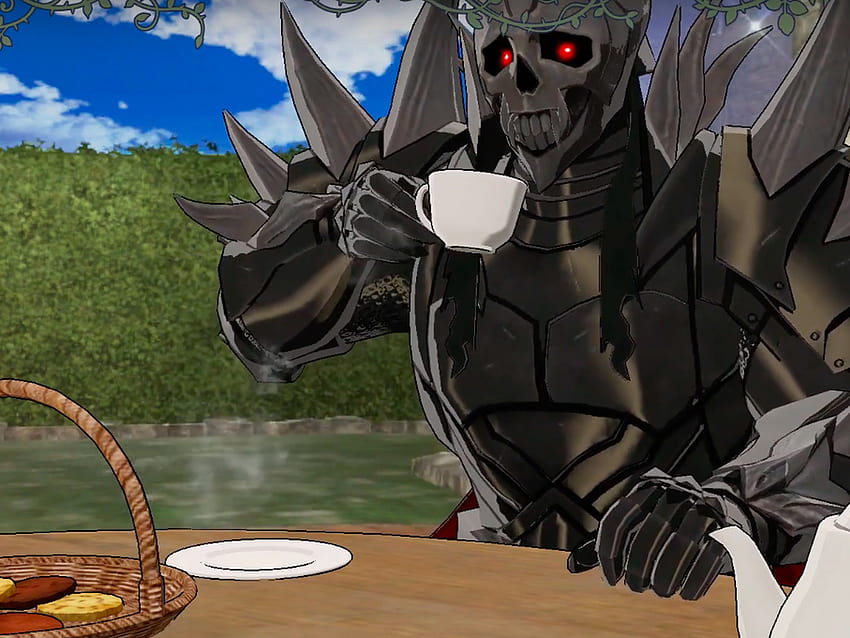 Fire Emblem: le pirate de Three Houses montre l'heure du thé avec Death Knight Fond d'écran HD