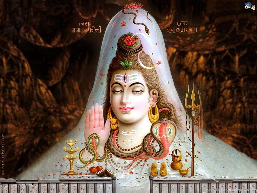 Lord Shiva Amarnath Full For HD wallpaper