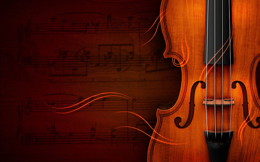 Beautiful Violin HD wallpaper