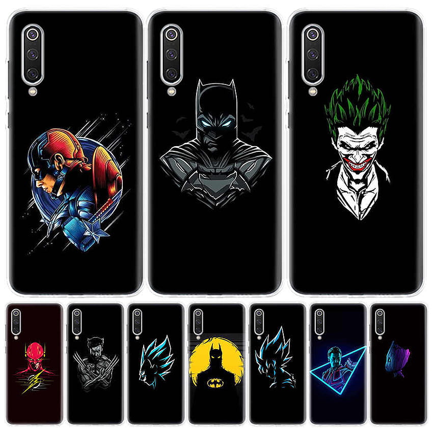 Cartoon superhero Phone Case For Redmi S2 Note 10 8T 8Pro 8 7 6 5 8A 8 7A 7 6A 6 K20 Xiaomi MI F1 9 8 5X 6X pro lite HD phone wallpaper