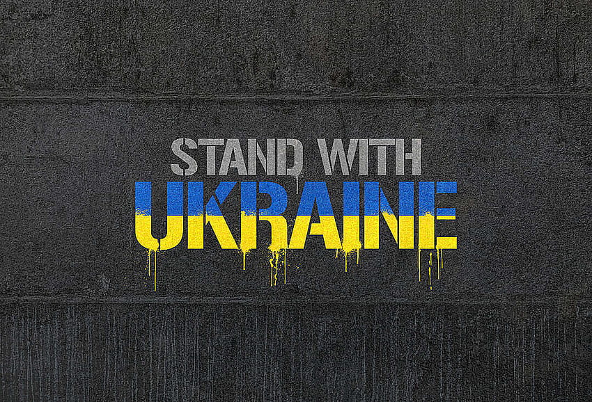 1 Ukrayna'nın yanındayım ve ben Ukrayna'nın yanındayım HD duvar kağıdı