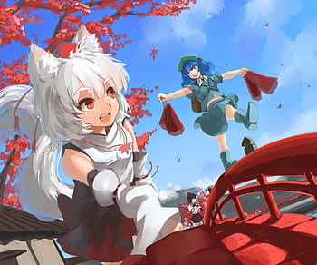 Anime Girl Katana Touhou Project Momiji Inubashiri 4K Wallpaper iPhone HD  Phone #1671n